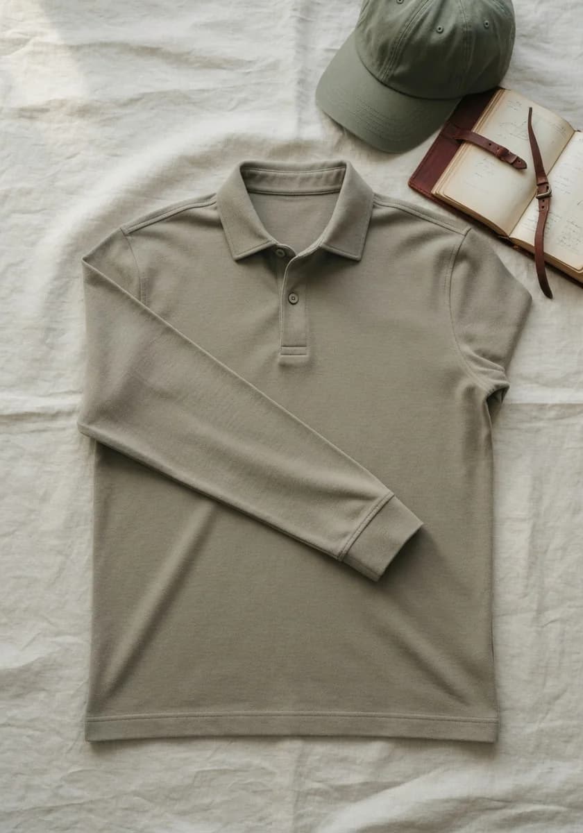 The Long-Sleeve State Polo — view 1