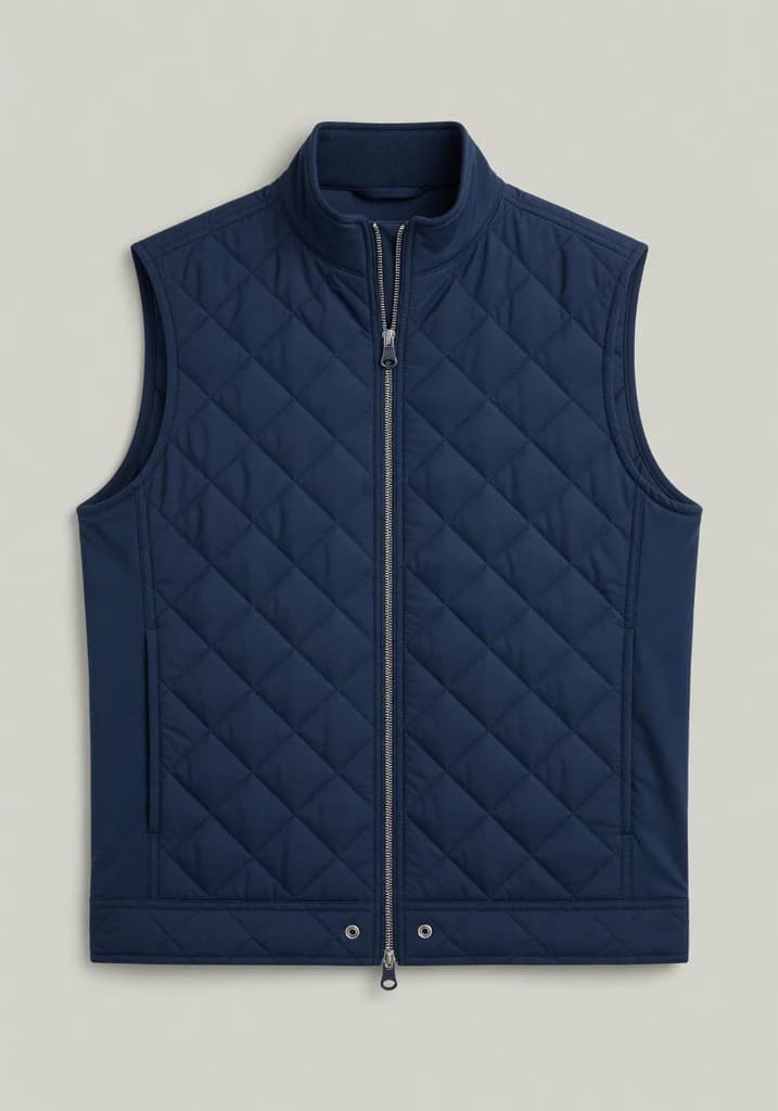 Georgia The State Gilet — choose your state; shown with Brown Thrasher and Cherokee Rose